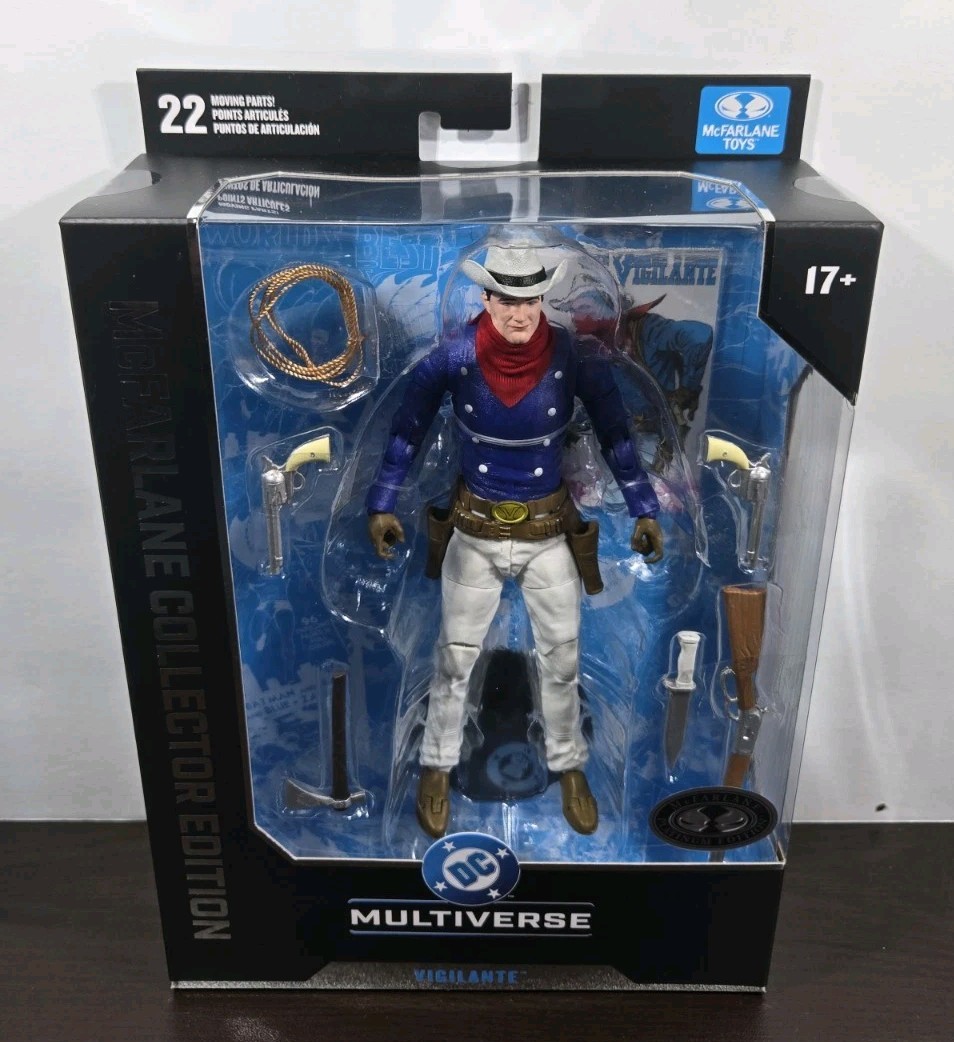 McFarlane DC Multiverse Collectors Ed#56 Vigilante PLATINUM CHASE
