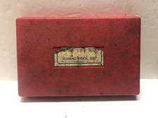 Used Snap On Blue Point Double Flaring Tool Kit Tf-528-d For Thin Wall Tubing