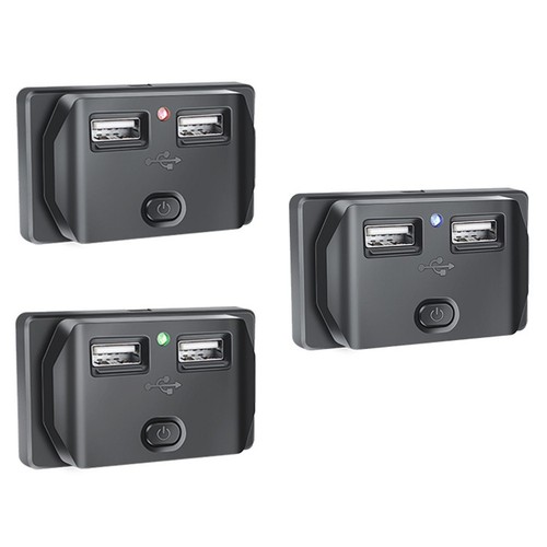 Pour Moto Bateau Double USB Chargeurs Rapide Efficace 3 1A Solution de Charge - Photo 5 sur 31