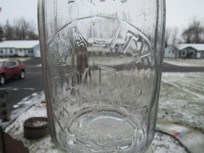 TREQ Milk Bottle Sparks Dairy Farm Buffalo NY ERIE COUNTY Variation #2