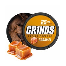 Grinds Coffee Pouches Caramel Flavor 3 Cans