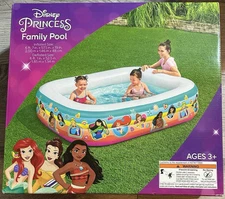 Disney Princess Inflatable Family Pool Moana,  Belle, Cinderella, Ariel & More!!