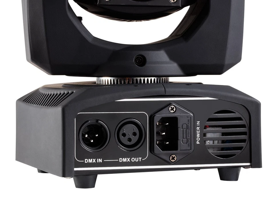 Monoprice Stage Beam LED Moving Head Light | w/ 7 Colors & Gobos plus Open, 30W - Image 4 of 4