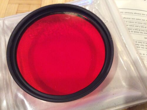 GENUINE Vivitar Red - No. 25 (A) FILTER 55mm - Picture 2 of 2