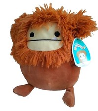 Squishmallows Kellytoy   Benny 8” Big Foot Brown NWT