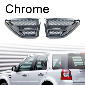 Side Fender Air Vent Grill Trim Cover For Land Rover Freelander 2 LR2 2006-2016
