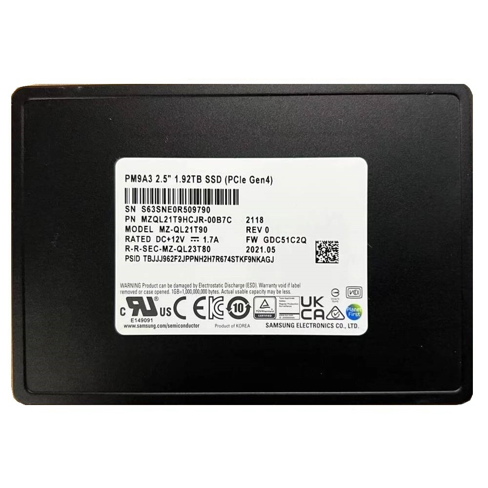 内蔵型SSD Samsung PM9A1 NVMe SSD 2048GB 2TB Samsung PM9A1 M.2 2280 256GB 512GB 1TB 2TB PCIe 4.0 Internal
