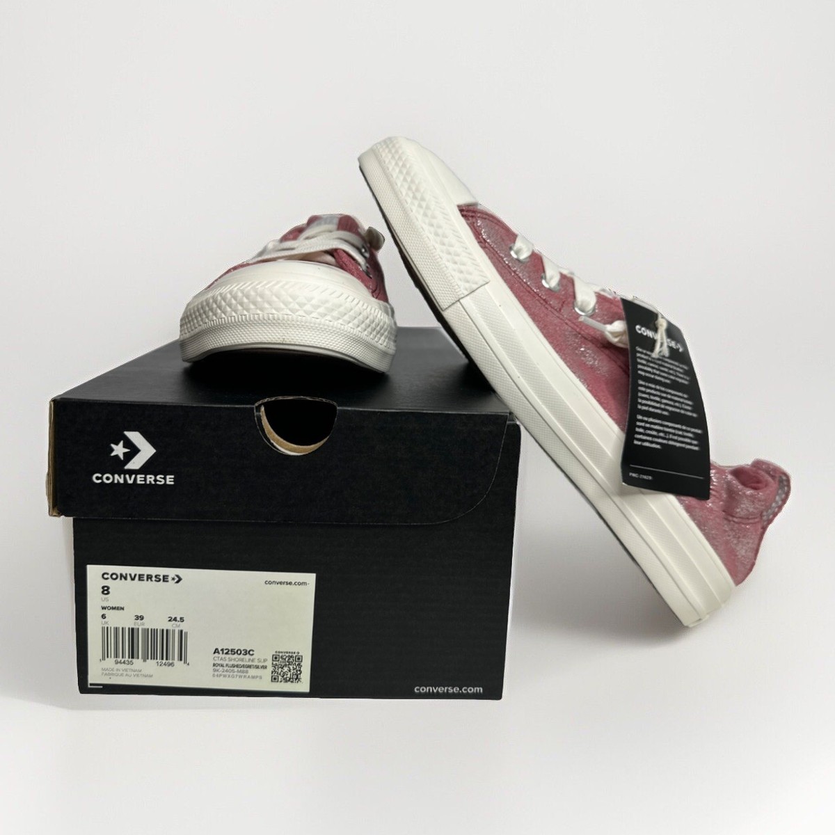 Chuck Taylor All Star Shoreline Slip Metallic Suede Royal Flushed