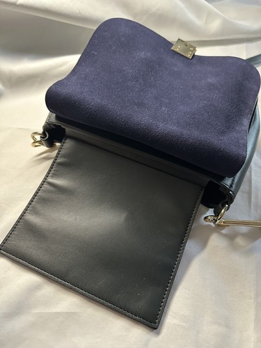 Theory Handtasche - Damen Umhängetasche schwarzes Leder - Bild 4 von 8