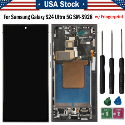 USA OLED For Samsung Galaxy S24 Ultra S928U/W LCD Display Touch