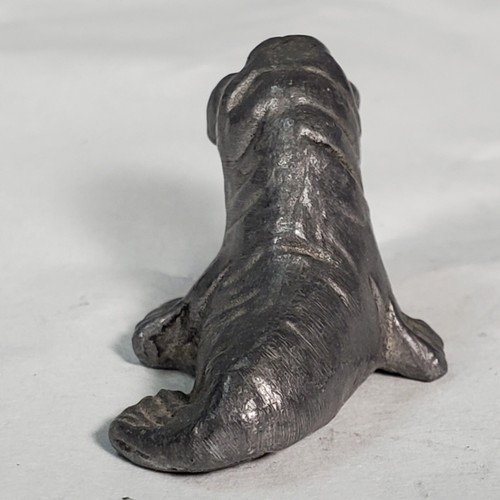 Michael Ricker Pewter Miniature Figurine Walrus Marine Ocean Animal Cartoon VTG - Picture 3 of 7