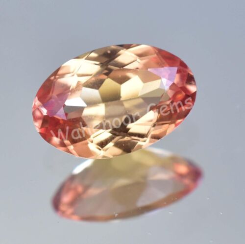 Zafiro Padparadscha natural 3,80 quilates ovalado certificado piedra preciosa suelta - Imagen 2 de 7