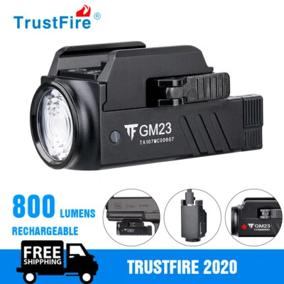 TrustFire GM23 LED Taktische Taschenlampen Lampe für Pictinny Glock 17/19/20/22
