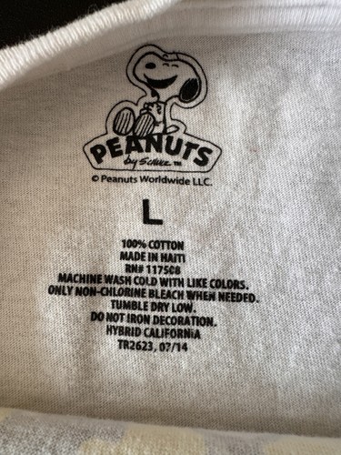 Peanuts Candy Coma Shirt Youth L / Adult XS/S Halloween Snoopy Charlie Brown - Picture 6 of 11