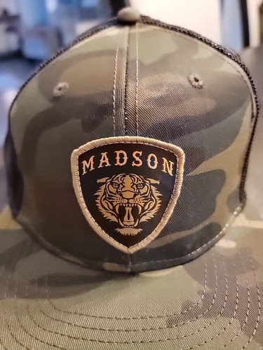 Madson Tiger Camo Trucker Hat Madson Of America - Picture 5 of 6