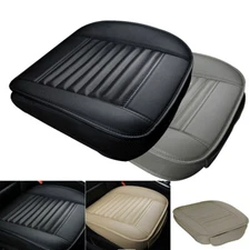 Car Front Seat Cover Half/Full Surround Chair Cushion Mat Pad Auto PU Leather