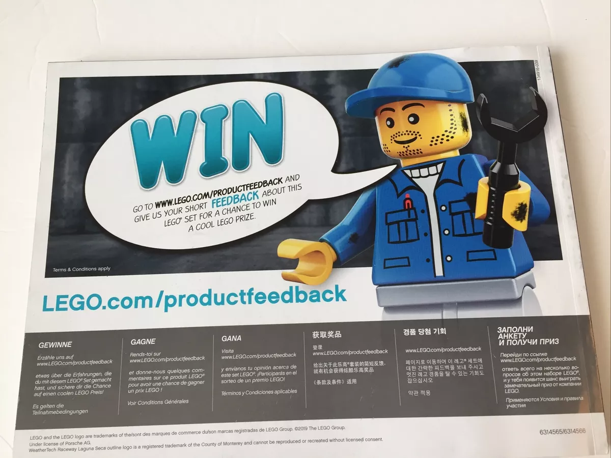 Lego 42096 instructions hot sale