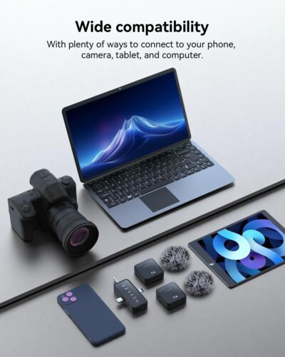 High-Quality 3-in-1 Lavalier Microphone – Ultimate Solution for Content Creators - Picture 10 of 10