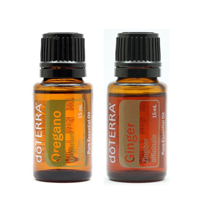 doTERRA Oregano + Ginger 15ml Essential Oil 100 Package Value Set FREE