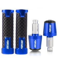 Motorcycle Handle Bar Grips & Hand end Cap For YAMAHA FJR1300 FZ1 FZ1FAZER FZ6