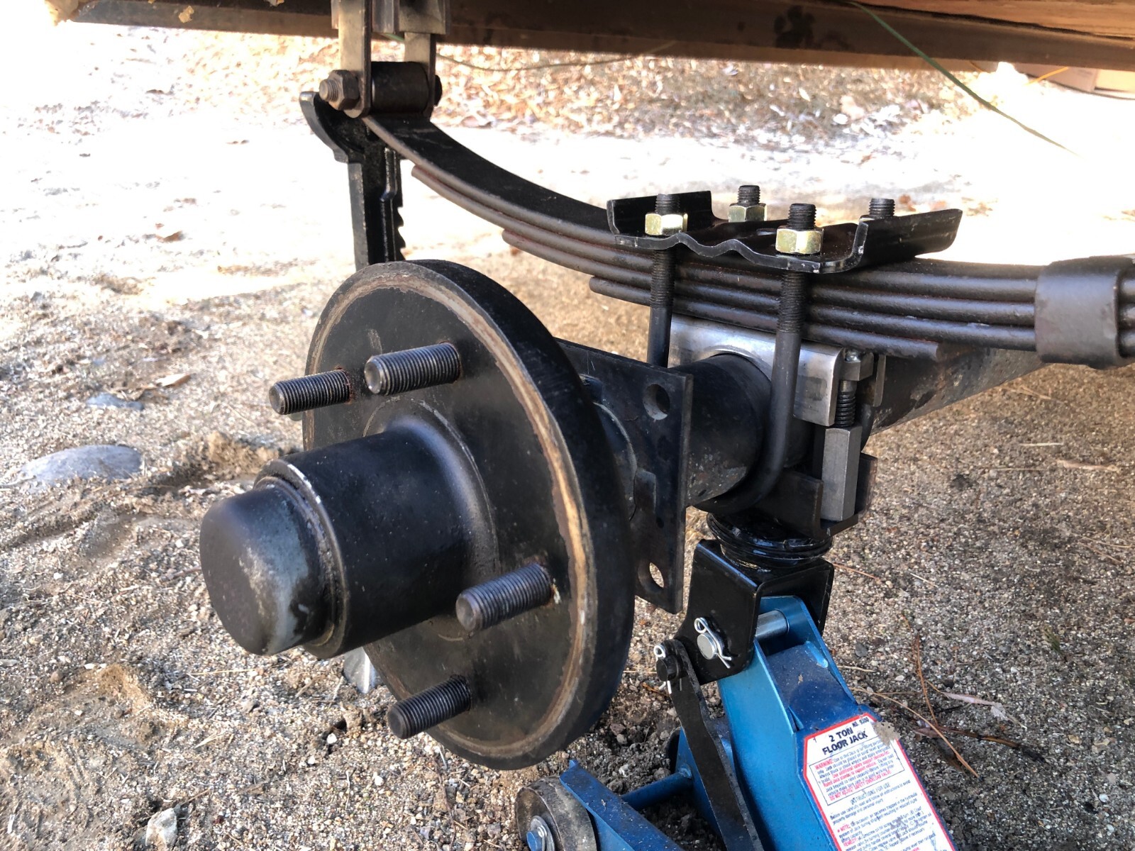 Leaf Spring Over/Under Conversion Kit for Lift 2-3/8" Axle Travel ...