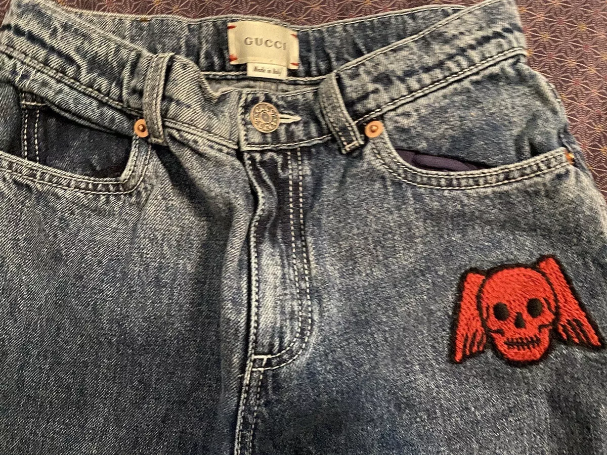 Lavet en kontrakt gå på pension Ekspedient Gucci kids jeans size 10 | eBay