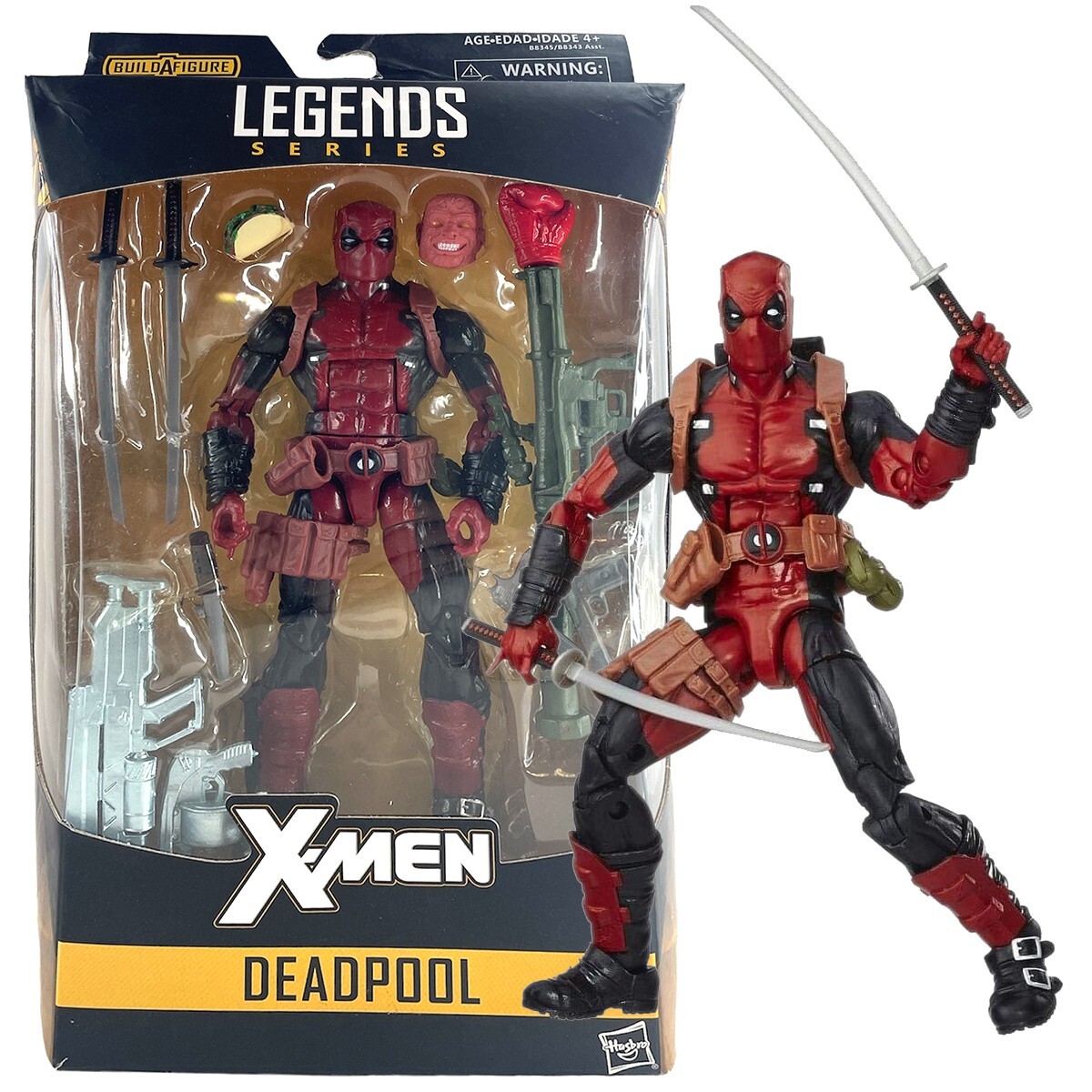 Marvel Comics Legends Series X-Men Deadpool 6-inch Action