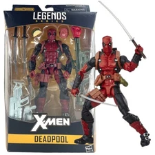Marvel Comics Legends Series X-Men Deadpool 6-inch Action Figure Toy OPEN BOX