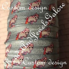 Unicorn foe unicorn elastic unicorn hair ties unicorn foe luluaroe unicorn- 5/8