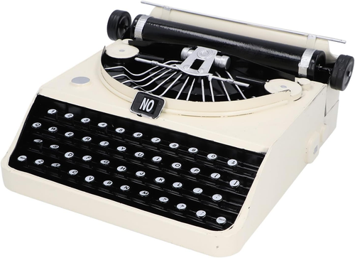Retro Typewriter Model, Iron Vintage Typewriter Model, Antique Typewriter Fig... - Picture 12 of 12