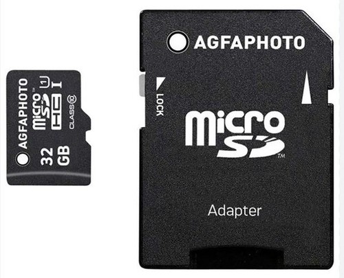 Agfa micro SDHC 32GB Memory Card Class 10 UHS-I 100MB/s + Adapter (UK Stock) NEW - Picture 14 of 24
