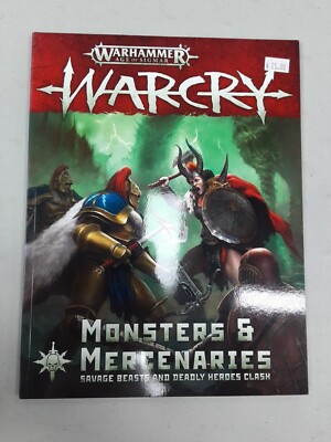 Warhammer Age of Sigmar: Warcry Monsters and Mercenaries Games Workshop 