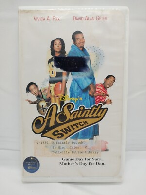 A Saintly Switch VHS Movie 2001 Vivica A Fox David Grier Mothers