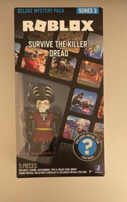 ROBL0X Deluxe Mystery Series 3 SURVIVE THE KILLER DREAD+WORM ENAMEL PIN Code NIB