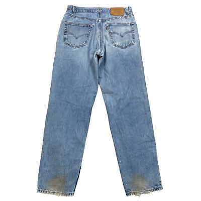 Vintage 90s Levi's 550 Relaxed Fit Tapered Leg Jeans Men's 32x32