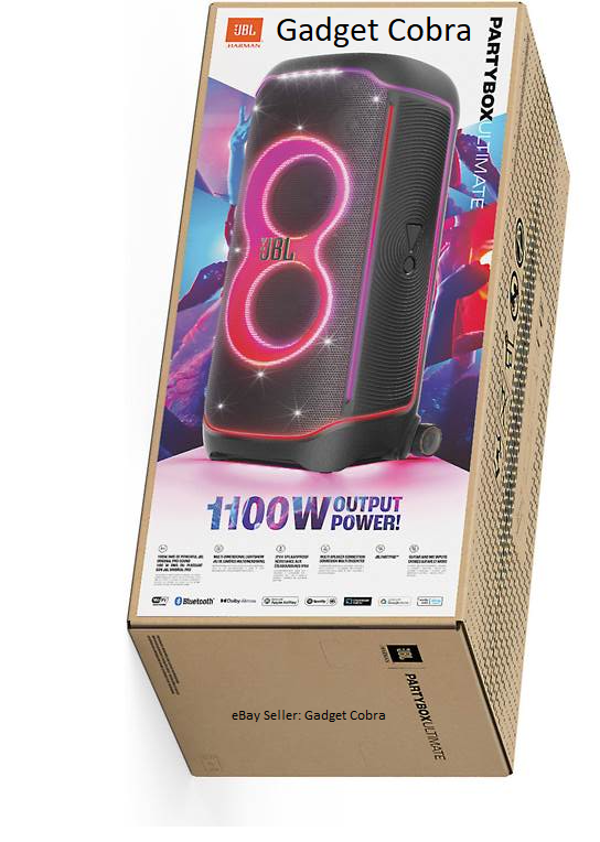 JBL PartyBox Ultimate 1100W Splashproof Party Speaker w JBL PartyBox Ultimate 1100W Splashproof Party Speaker w