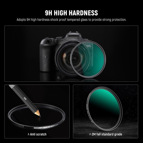 NEEWER 72mm UV Filter, Ultra Slim UV Protection 72mm Camera Lens Filter - Picture 3 of 8