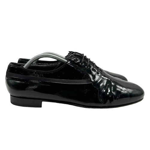 Mezlan Broadway Formal Tuxedo Dress‎ Shoes Black Patent Leather Satin 11 B Mezlan Broadway Formal Tuxedo Dress Shoes Black Patent  main image 3