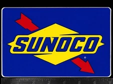 SUNOCO - Original Vintage Racing Decal/Sticker - NASCAR - 7 inch size