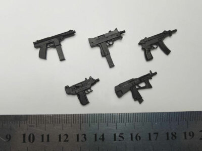 1/12th MAC10 Gun Accessories Model for 6