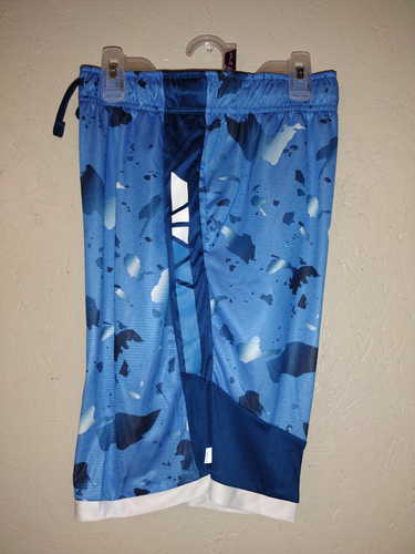 TRENDY ** Boys Active Wear Shorts, Athletic, Size XXL, sz 18, Blue w White Trim