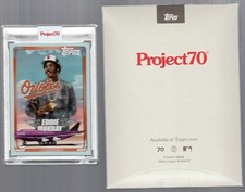 P70 Topps 2021 Project 70 Exclusive #133 Eddie Murray 1980 Snoop Dogg /2771 QTY