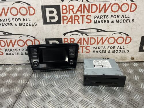SKODA OCTAVIA MK3 SATNAV MULTIMEDIA SCREEN & Head Unit 5e0919605d 5e0035874a
