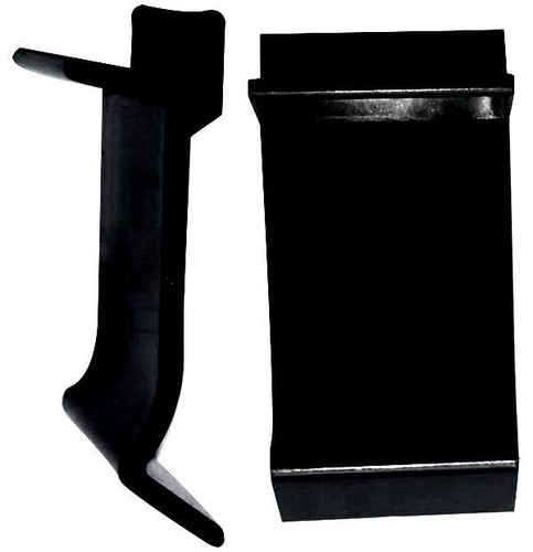 Table Rim Clips 3/4'' x 1-9/16'' - Helps Support Glass Tabletops