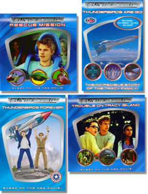 Thunderbirds are Go 2004 Movie Books Set 3 Gerry Anderson TB1 Thunderbird 2