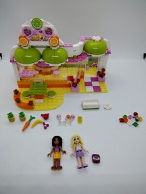LEGO Lot 2 FRIENDS 41006 41035 Downtown Bakery Juice Bar sets 100% complete