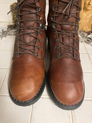 MENS RED WING 938 BROWN LEATHER 6 display picture 3