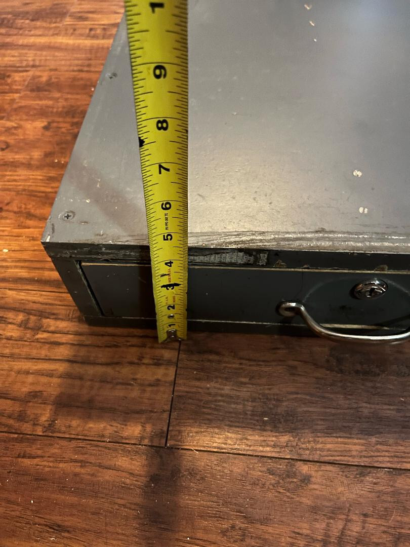 Antique Wooden Indiana Cash Register Drawer Serial 789987 Shelbyville