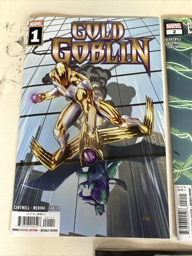 GOLD GOBLIN #1-5 (2023) COMPLETE SERIES SET RUN LOT MARVEL COMICS UNREAD 🐶 - Picture 2 of 6