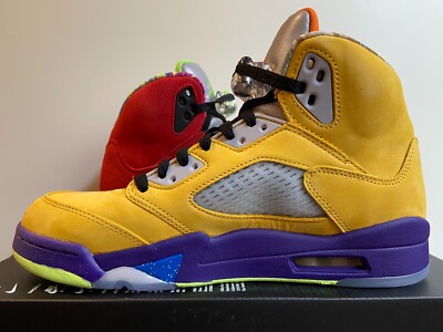 靴 Air Jordan 5 Retro Yellow 28.0 s-l400.jpg